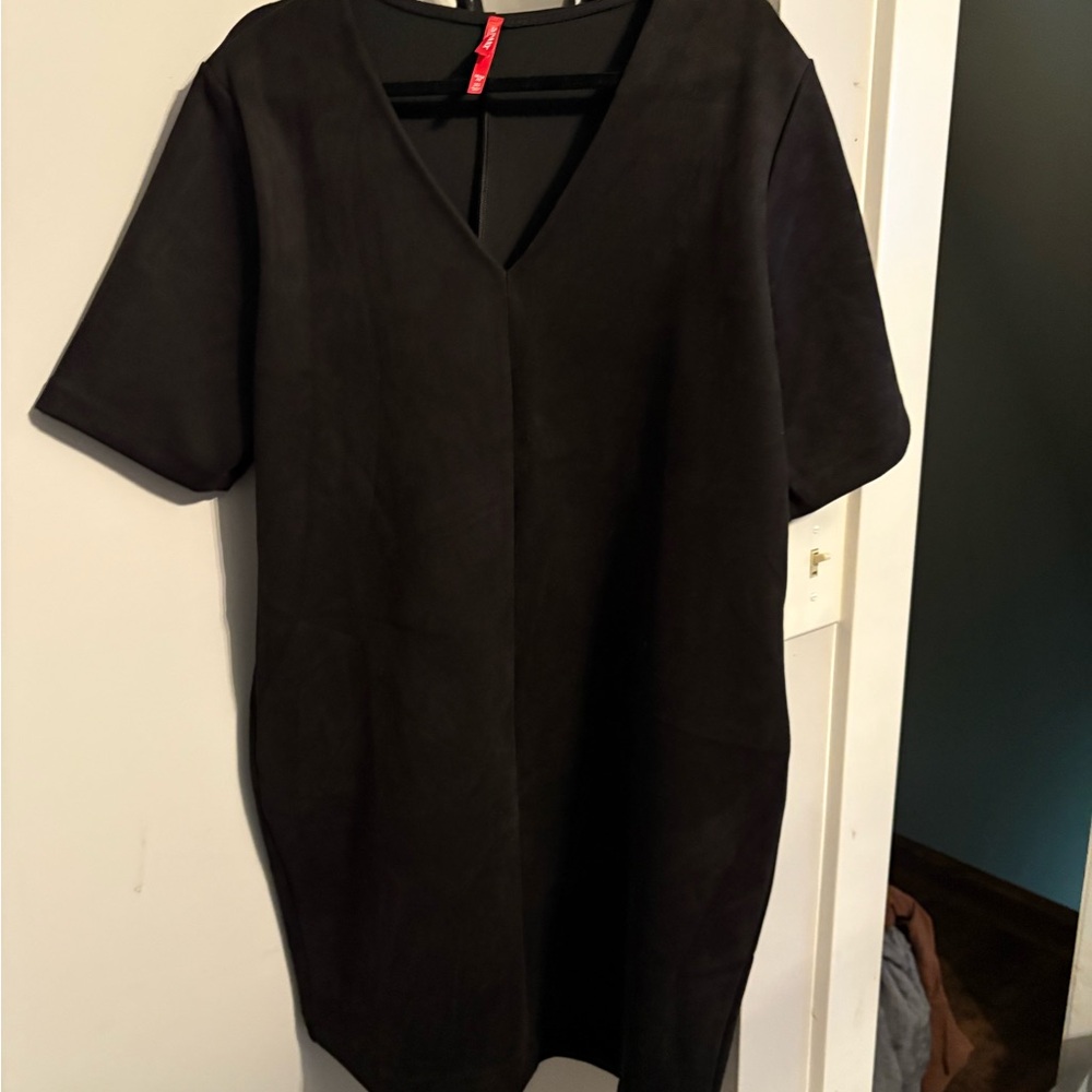 SPANX Black V-Neck Dress